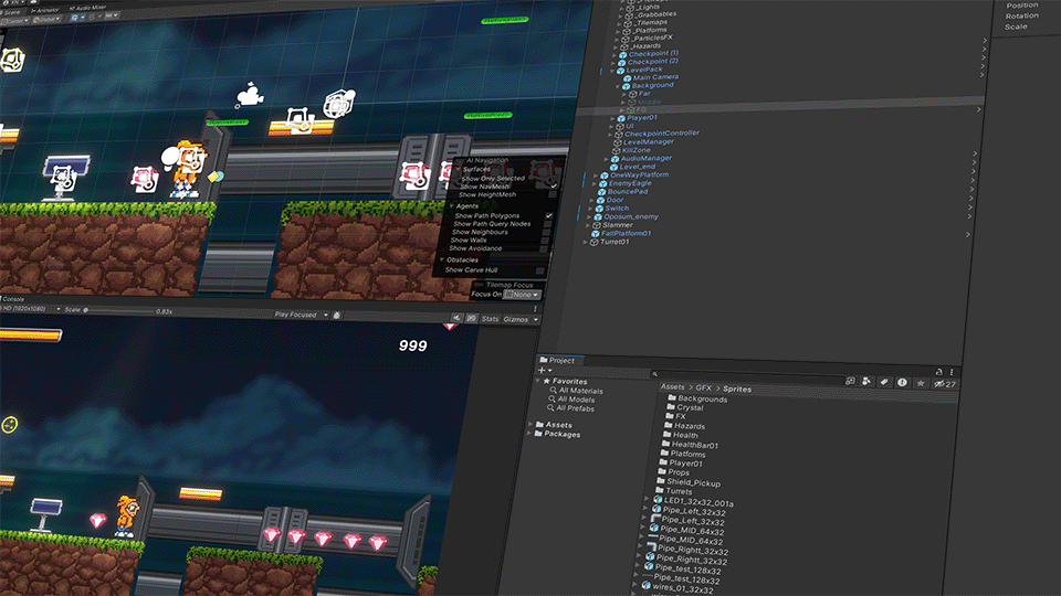 Unity screenshot